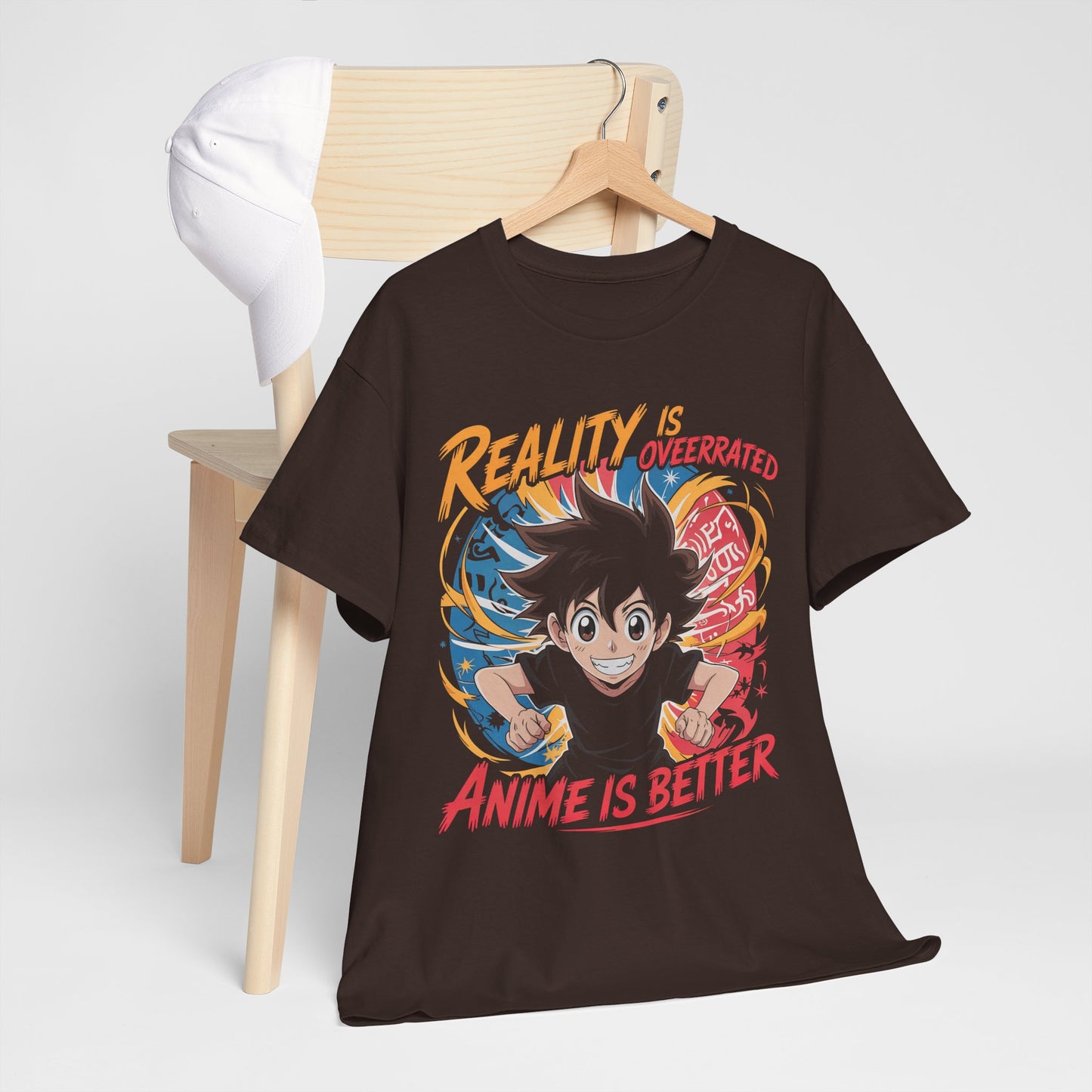 Reality is Overrated - Anime Is Better - koszulka dla fanów Anime
