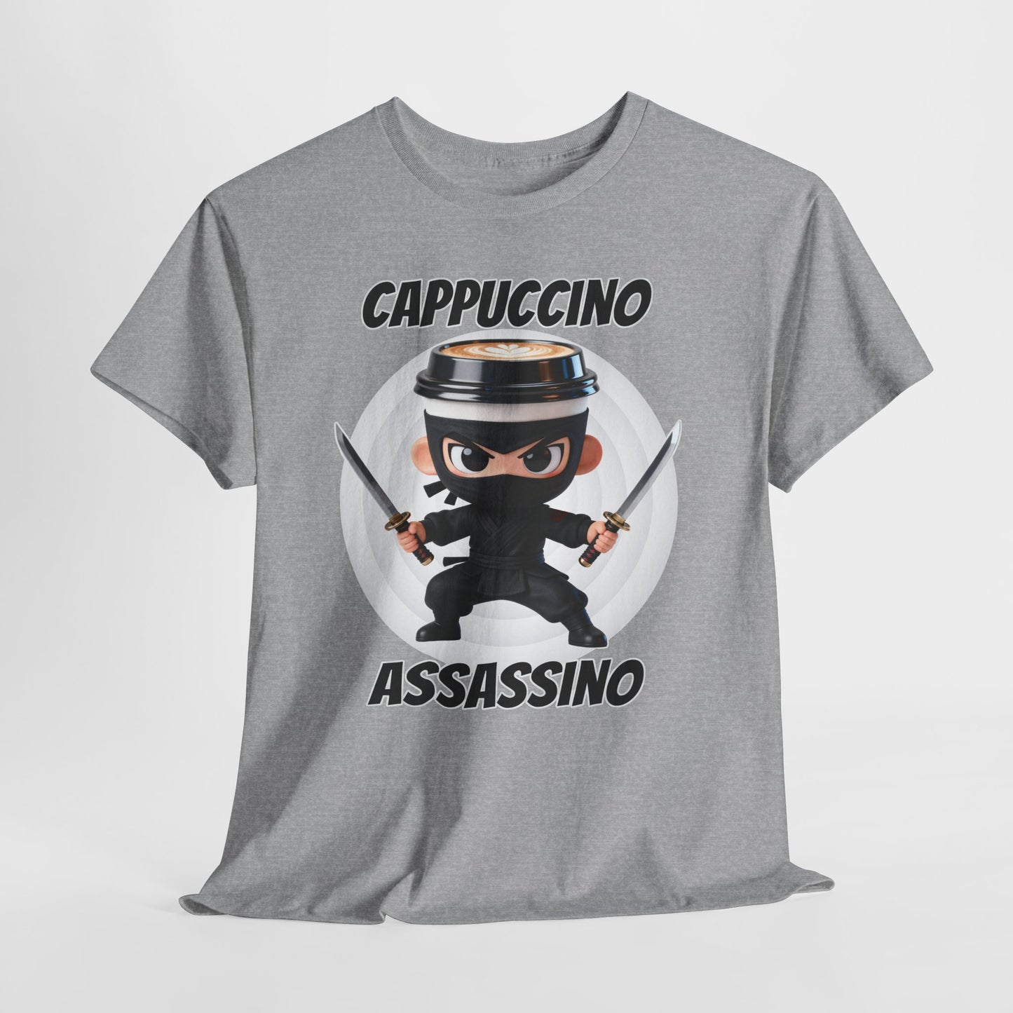 Cappuccino Assassino - koszulka z włoskim vibem - Italiano Brain Rot