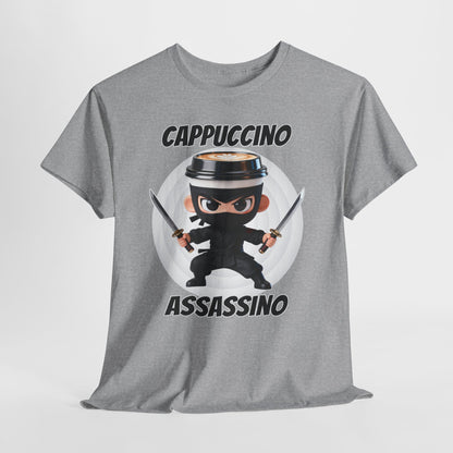 Cappuccino Assassino - koszulka z włoskim vibem - Italiano Brain Rot