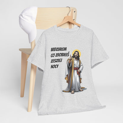 Widziałem co zrobiłeś zeszłej nocy... memiczny klimat z Jezusem