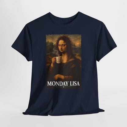 Monday Lisa - koszulka dla tych, co najpierw piją kawę