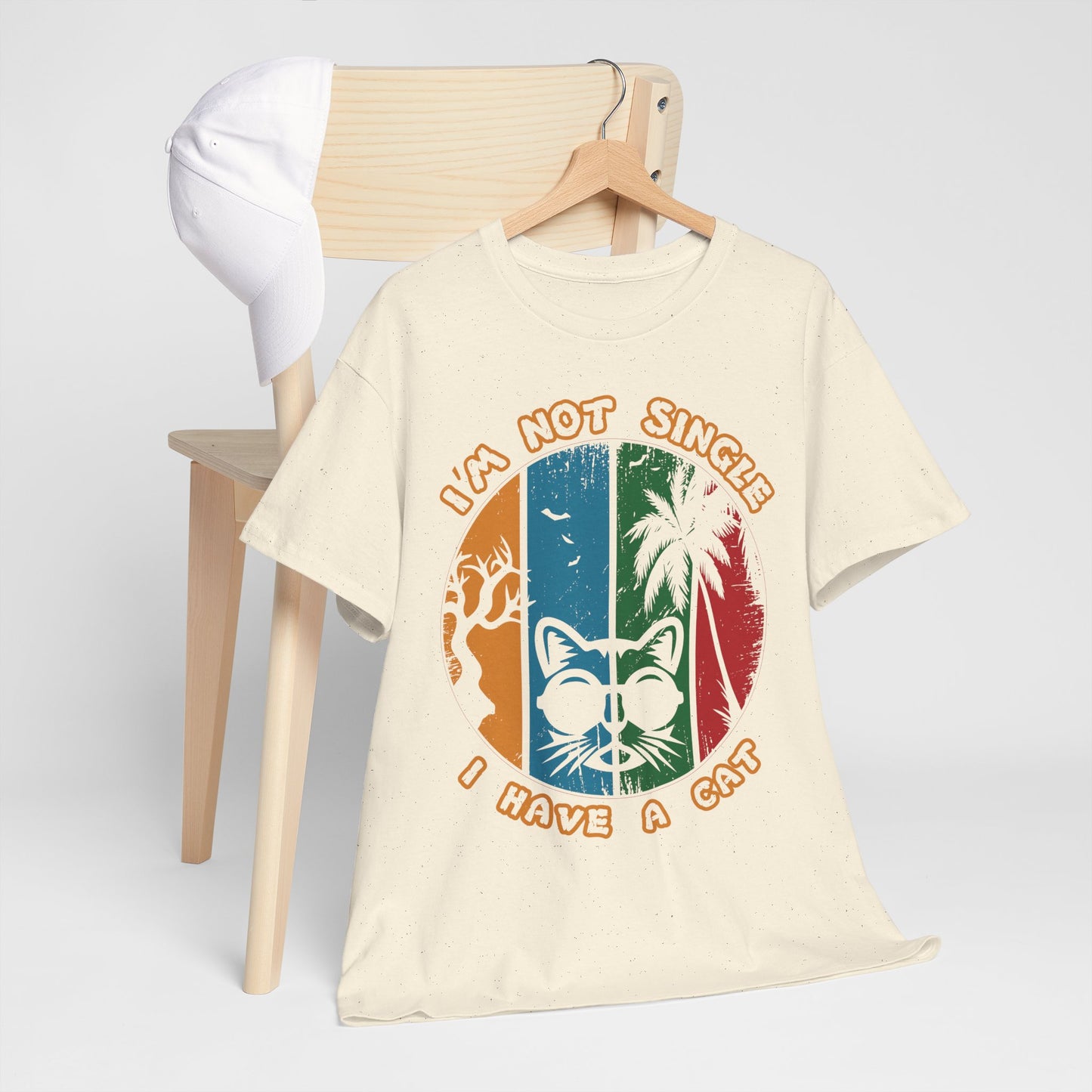 Nie jestem singlem, mam kota - retro koci vibe
