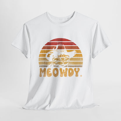 Meowdy - koci kowboj w stylu retro
