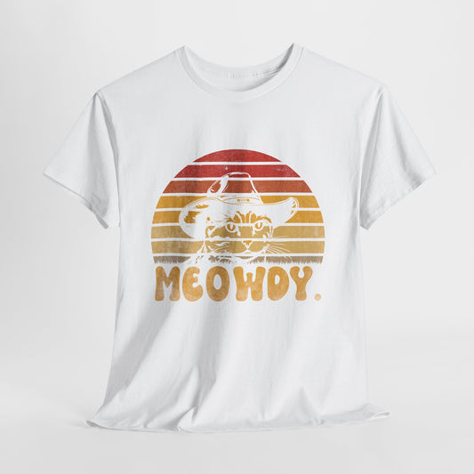 Meowdy - koci kowboj w stylu retro