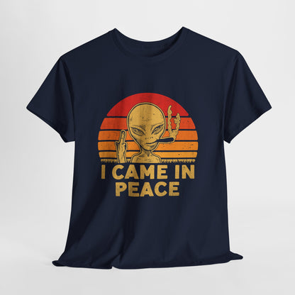 Przybywam w pokoju - I Came in peace – obcy w retro klimacie