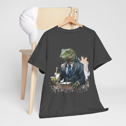 Reptilianin w garniturze - zimna krew w biznesie