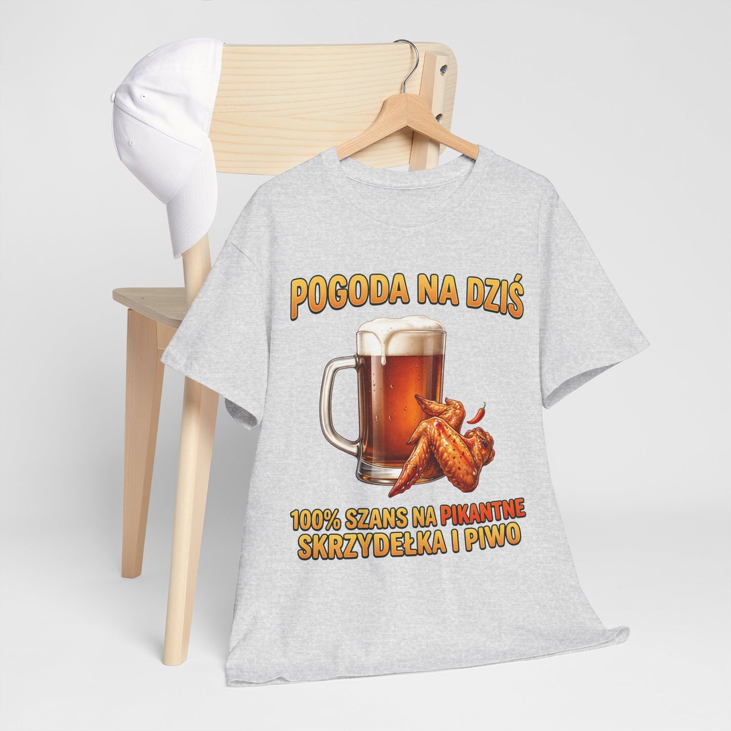 Pogoda na dziś - skrzydełka i piwko