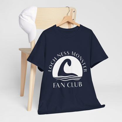 Fan Club potwora z Loch Ness – minimalistyczna koszulka fan klubu Nessie