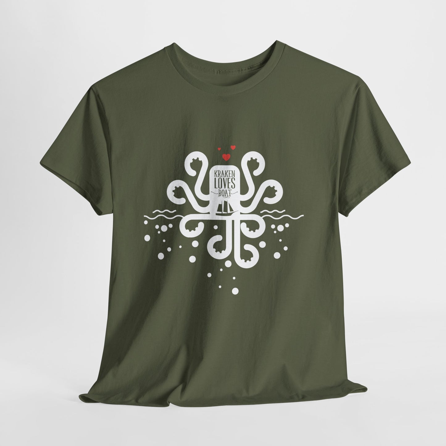 Kraken Loves Boat - morski humor na luzie