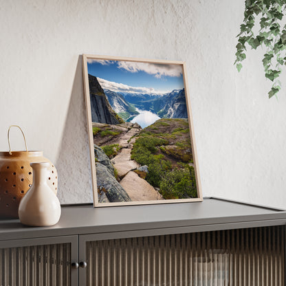 Szlak nad Fiordem, Norwegia – Widok z Klifu