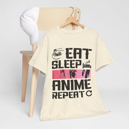 Eat Sleep Anime Repeat - idealny dzień - ramen i anime vibe