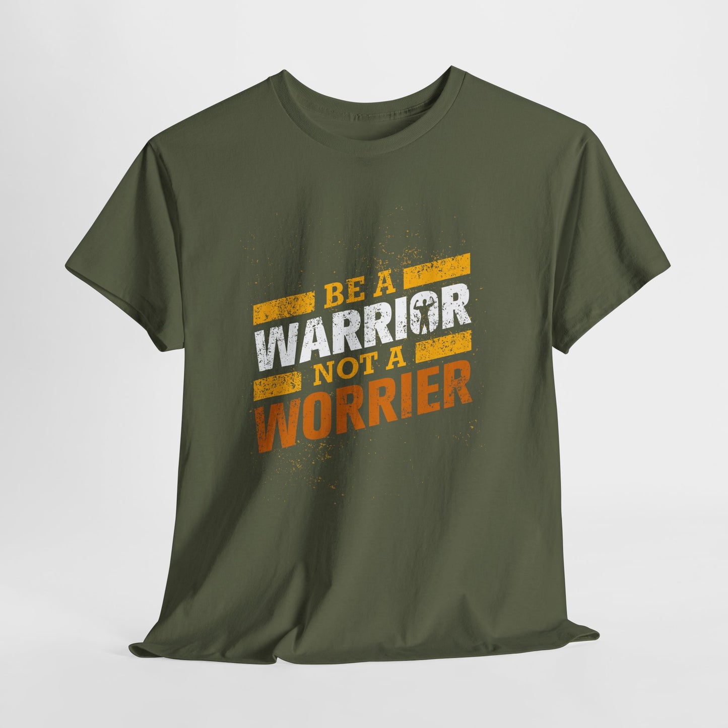 Be a Warrior Not a Worrier - koszulka motywacyjna