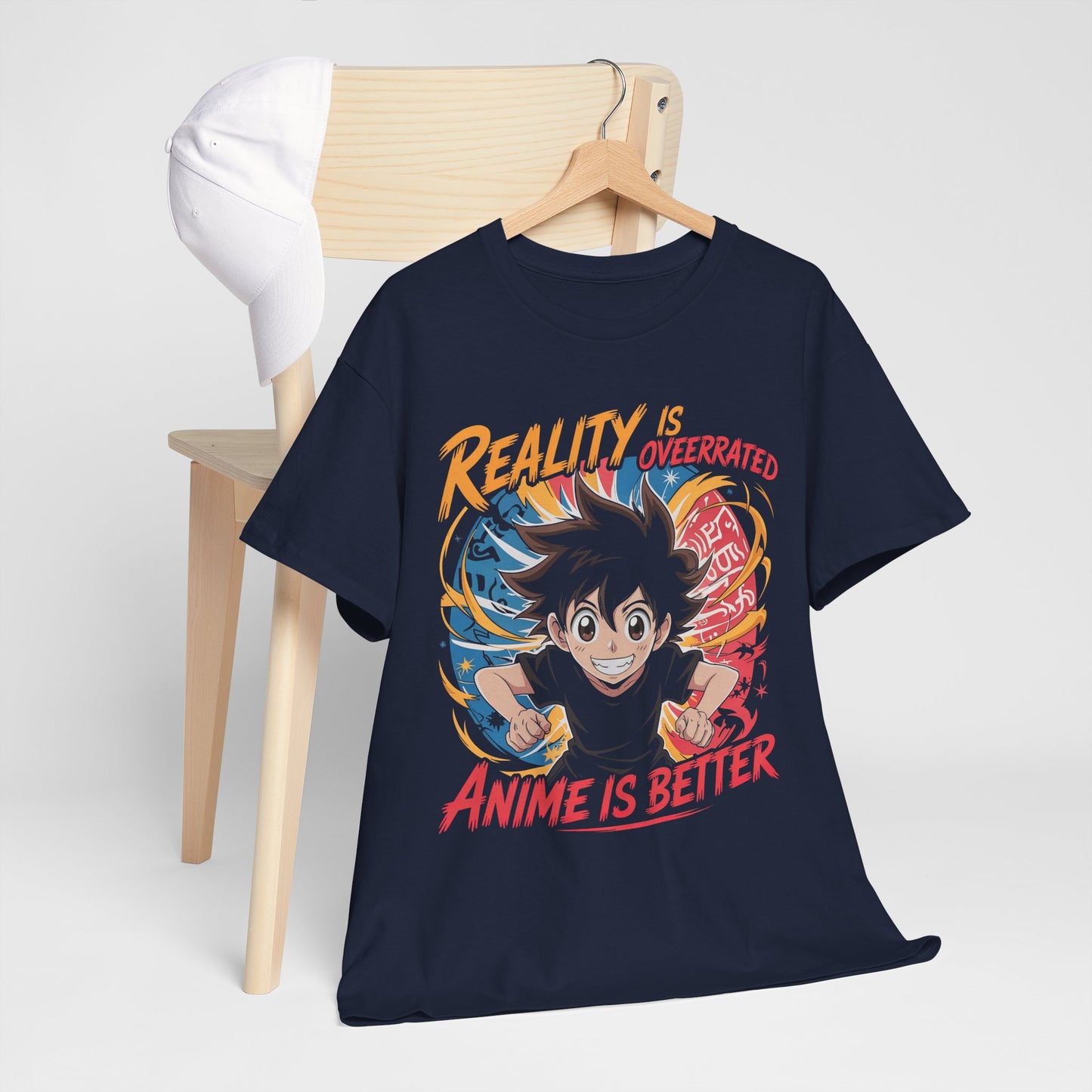 Reality is Overrated - Anime Is Better - koszulka dla fanów Anime