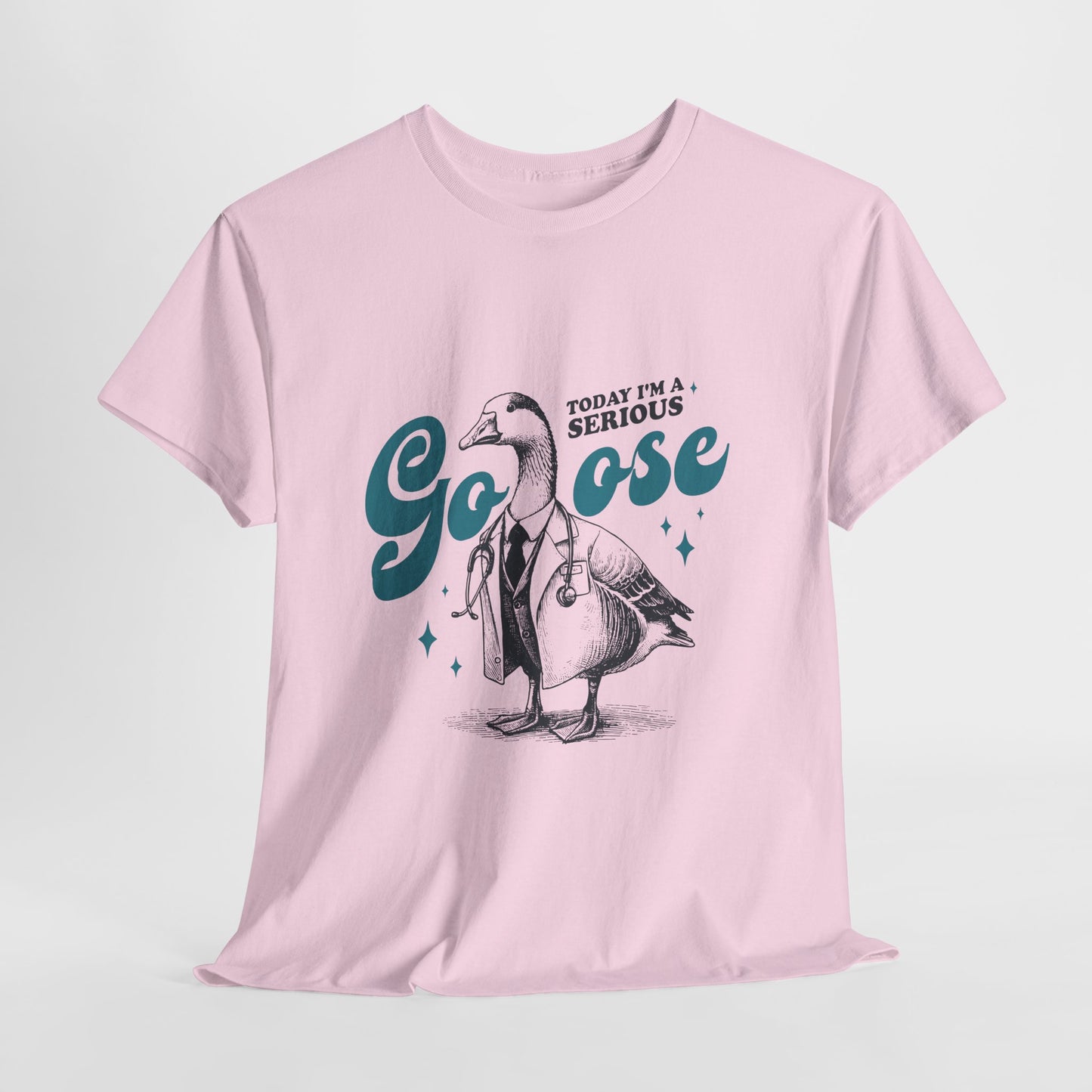 Today I'm a Serious Goose - gęś doktor