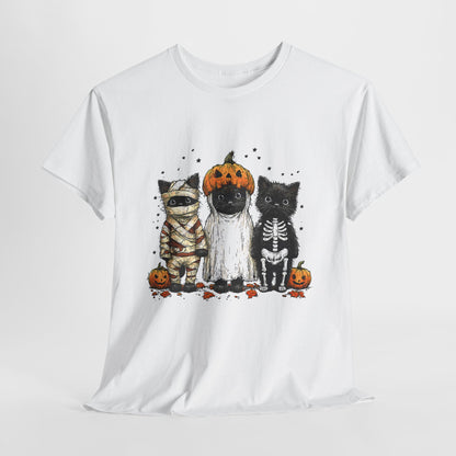 Kocia Banda na Halloween - mumia, duch i szkielet
