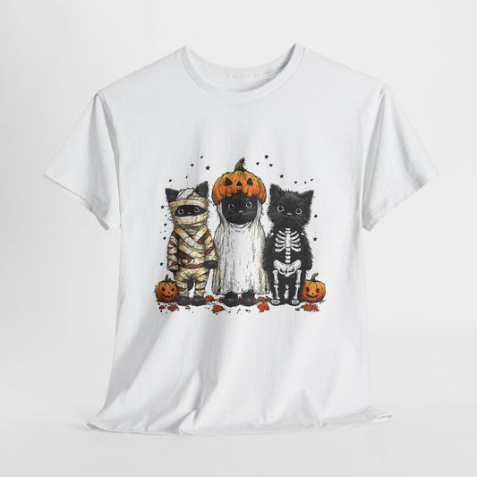 Kocia Banda na Halloween - mumia, duch i szkielet