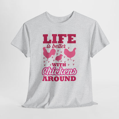 Life Is Better With Chickens Around - dla miłośników kur