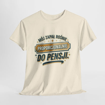 Mój zapał rośnie proporcjonalnie do pensji!