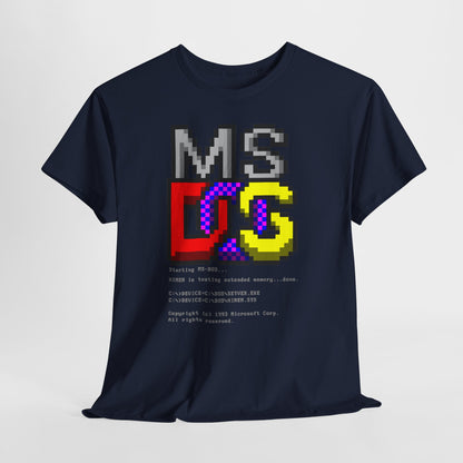 Retro Boot 1993 - koszulka komputerowa dla fanów MS-DOS