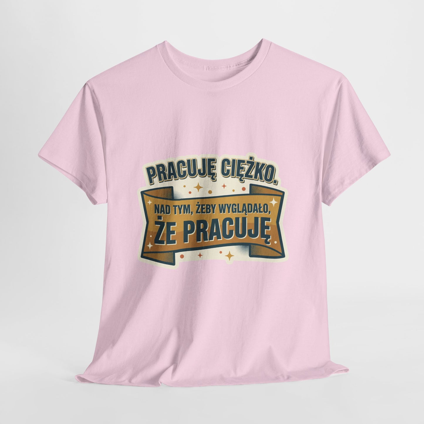 Pracuję ciężko… nad tym, żeby wyglądało, że pracuję.
