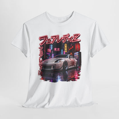 Nissan 350Z po zmroku