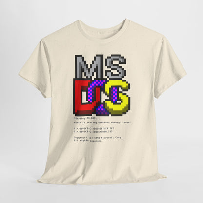 Retro Boot 1993 - koszulka komputerowa dla fanów MS-DOS