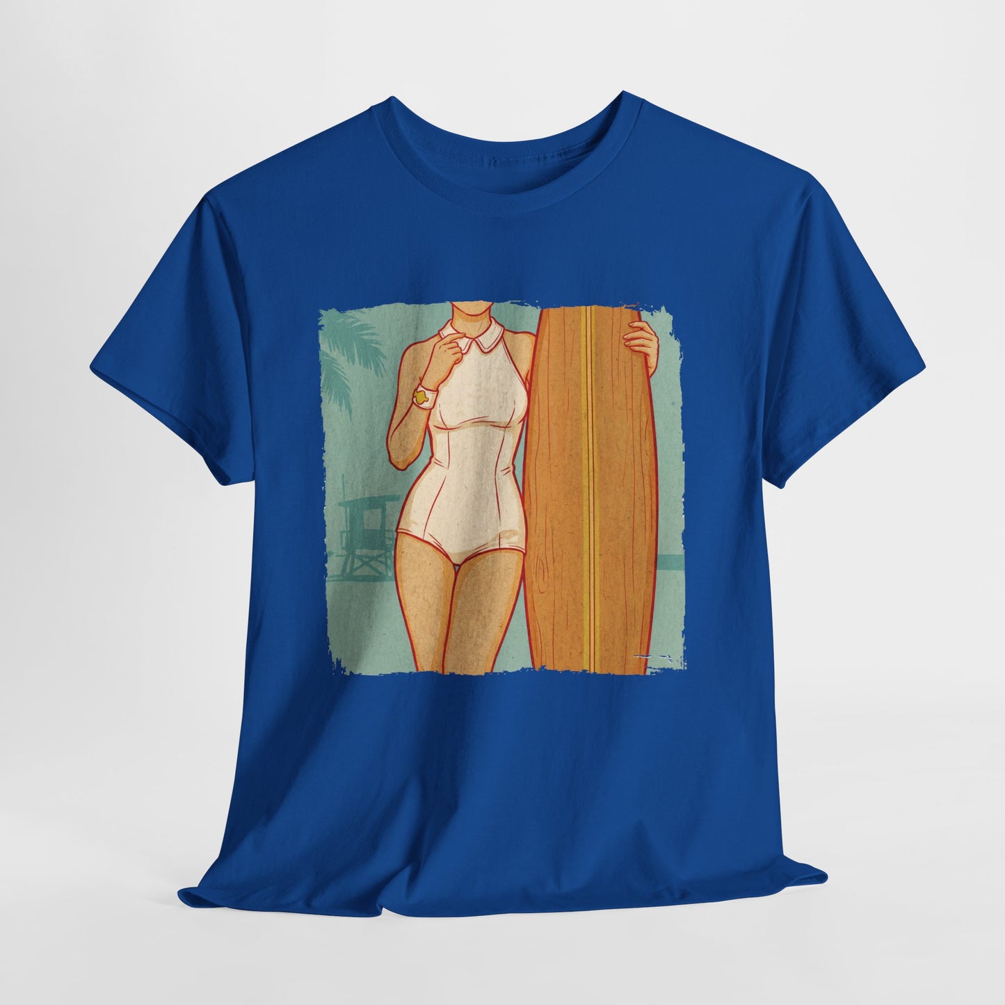 Sport Is Sexy: Surfing - retro deska i plażowy styl