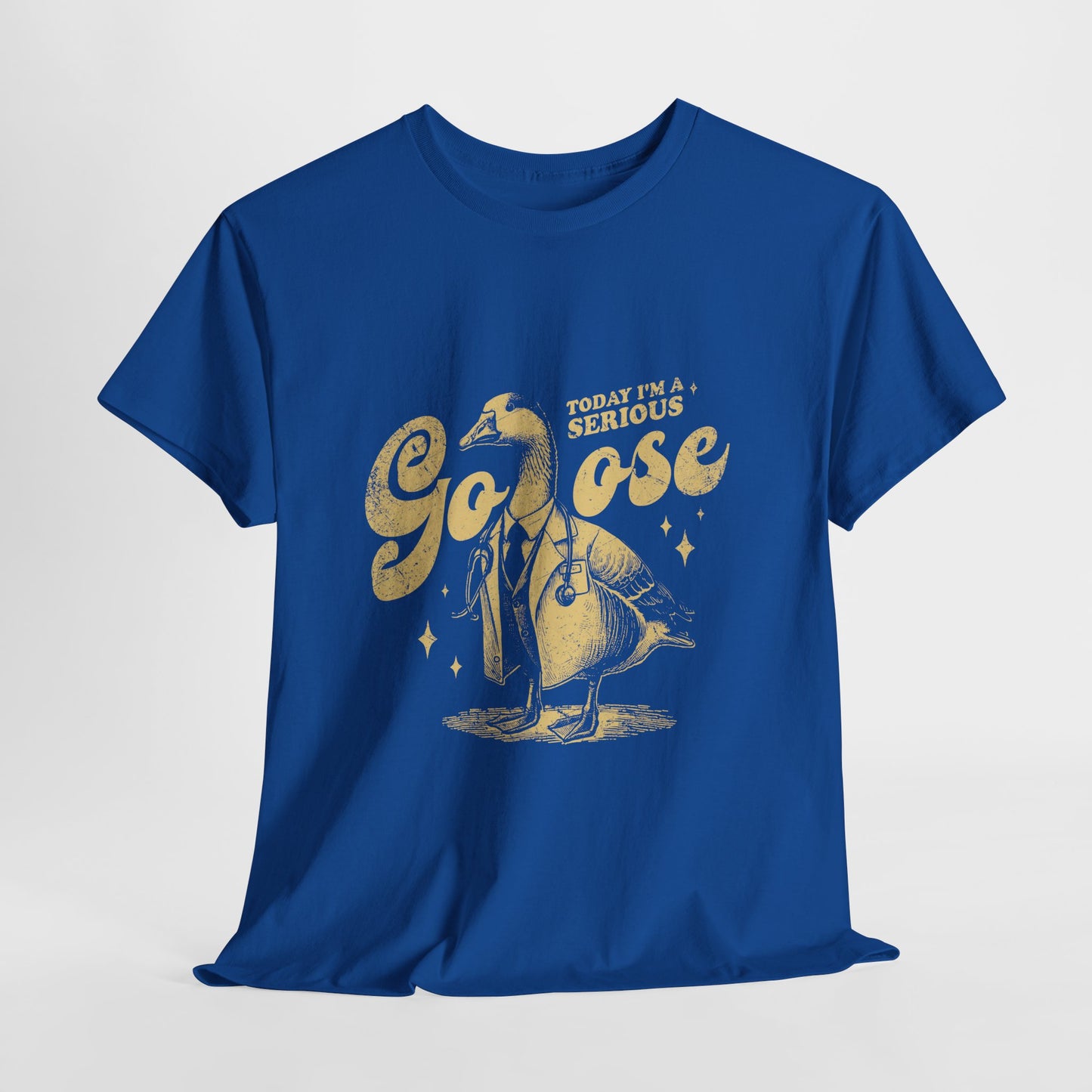 Today I'm a Serious Goose - gęś doktor
