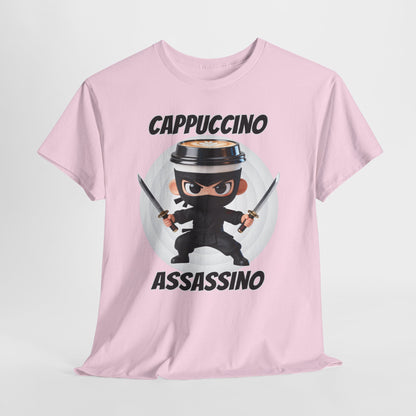 Cappuccino Assassino - koszulka z włoskim vibem - Italiano Brain Rot