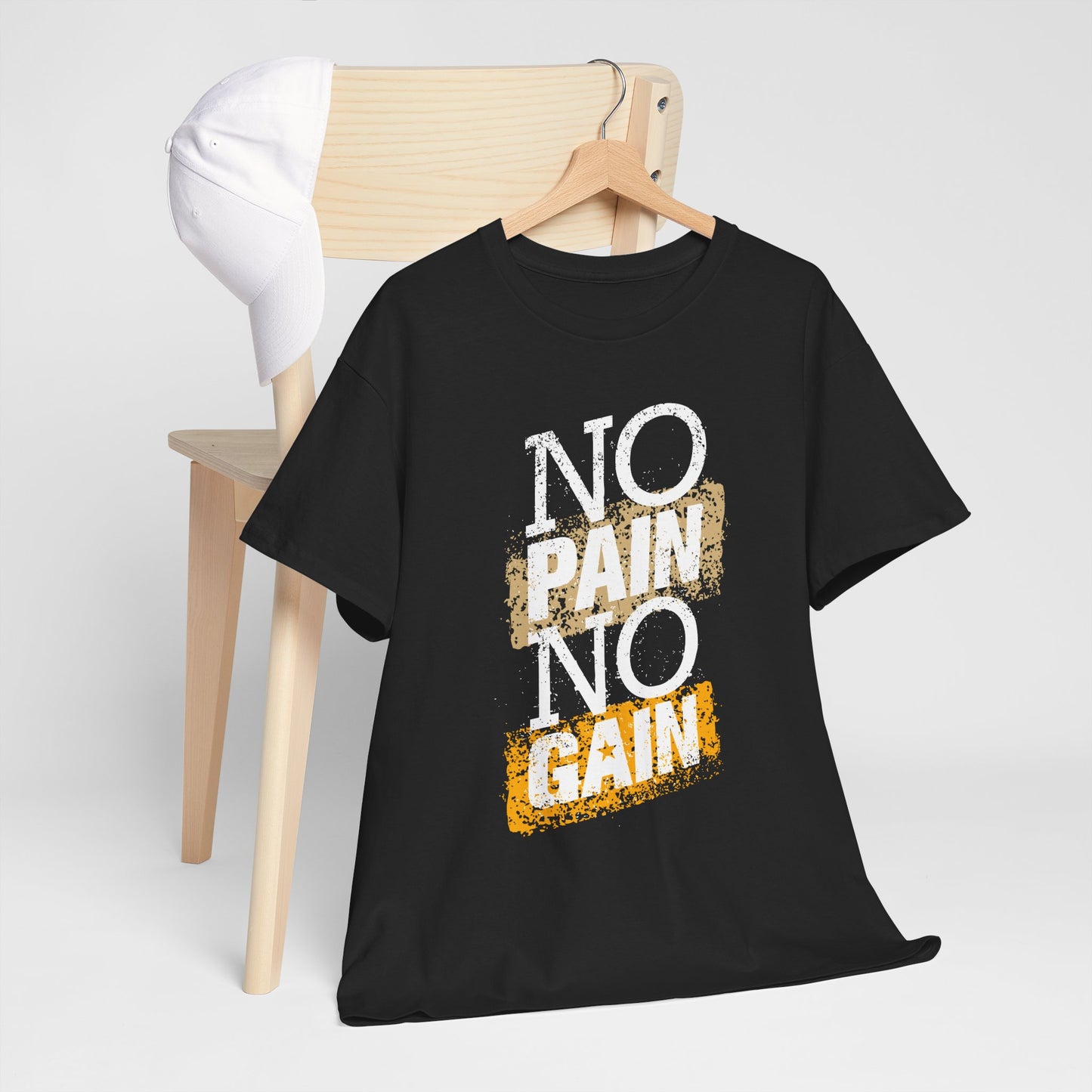 Koszulka No Pain No Gain - motyw treningowy
