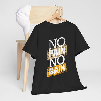 Koszulka No Pain No Gain - motyw treningowy