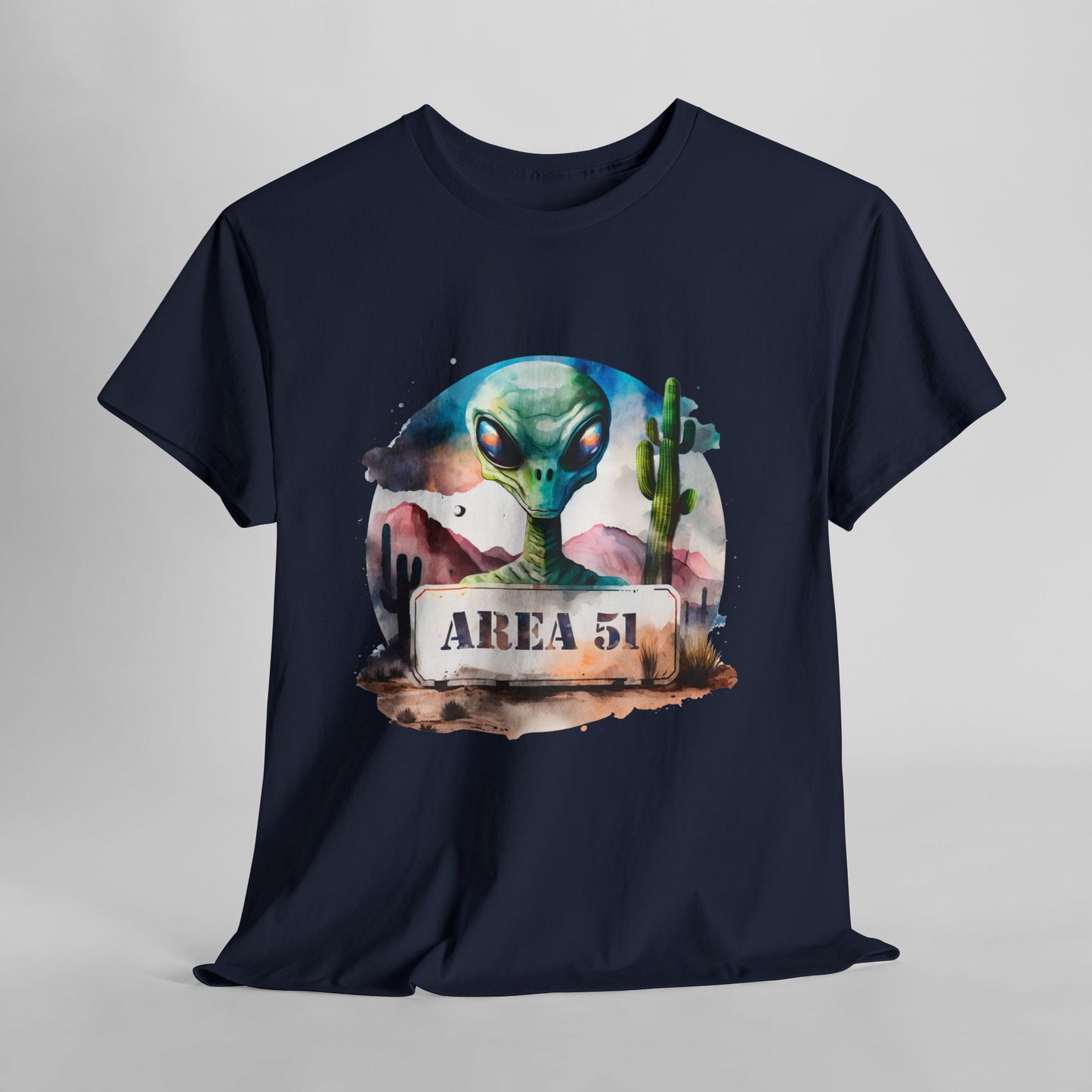Area 51 - Strefa 51, Roswell – akwarelowy vibe