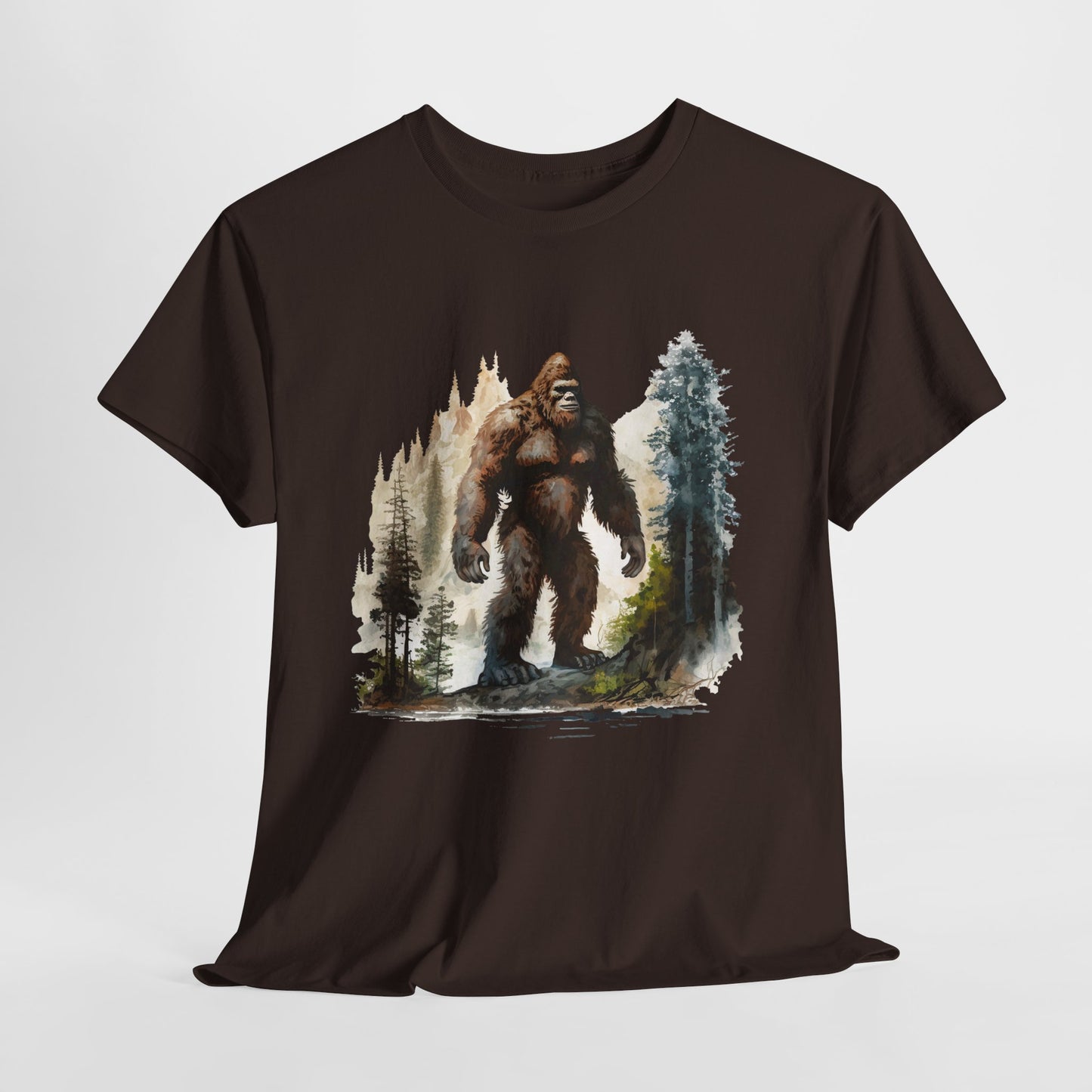 Wielka stopa w lesie - legenda z głębi puszczy