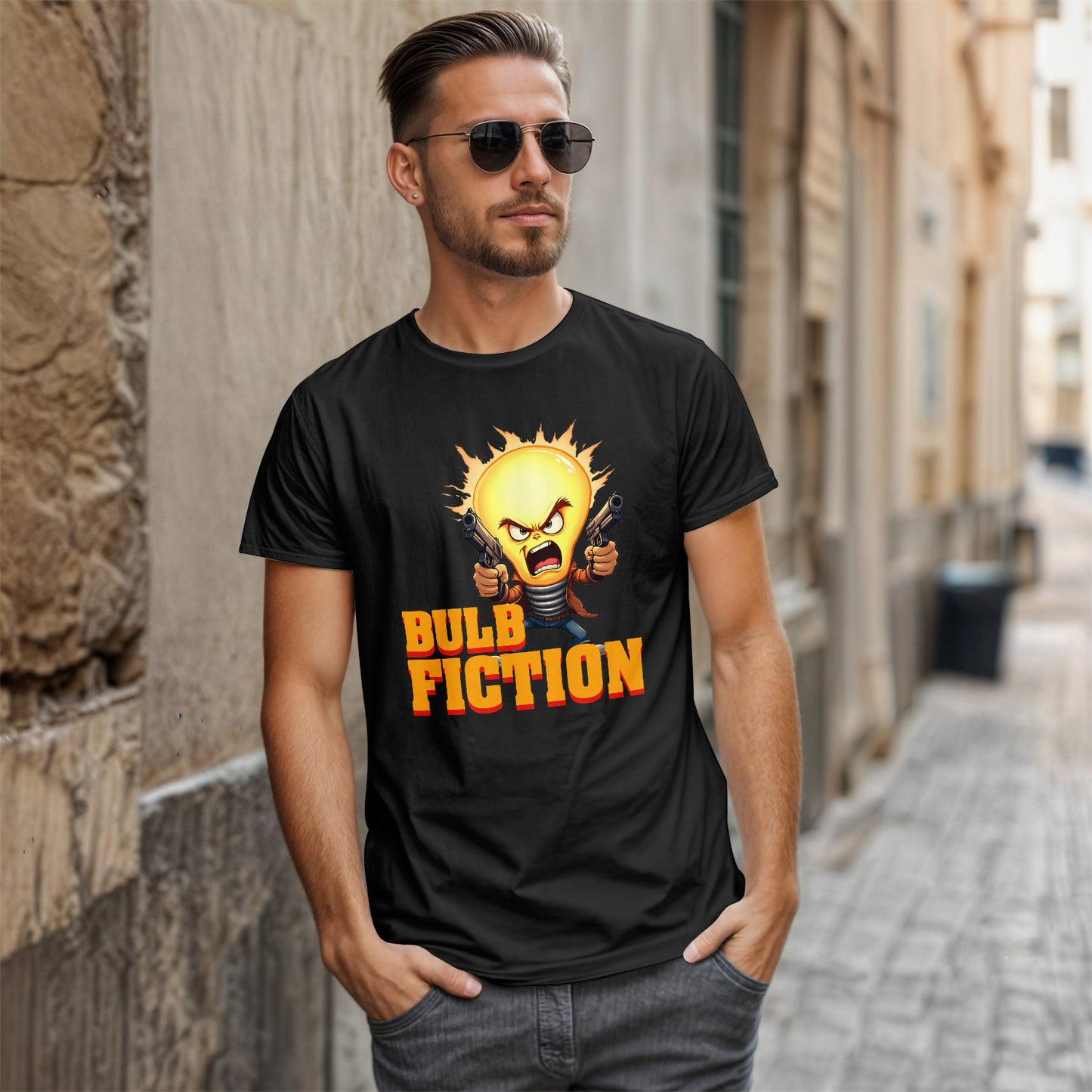 „Bulb Fiction” – filmowa parodia - żarówka w stylu akcji