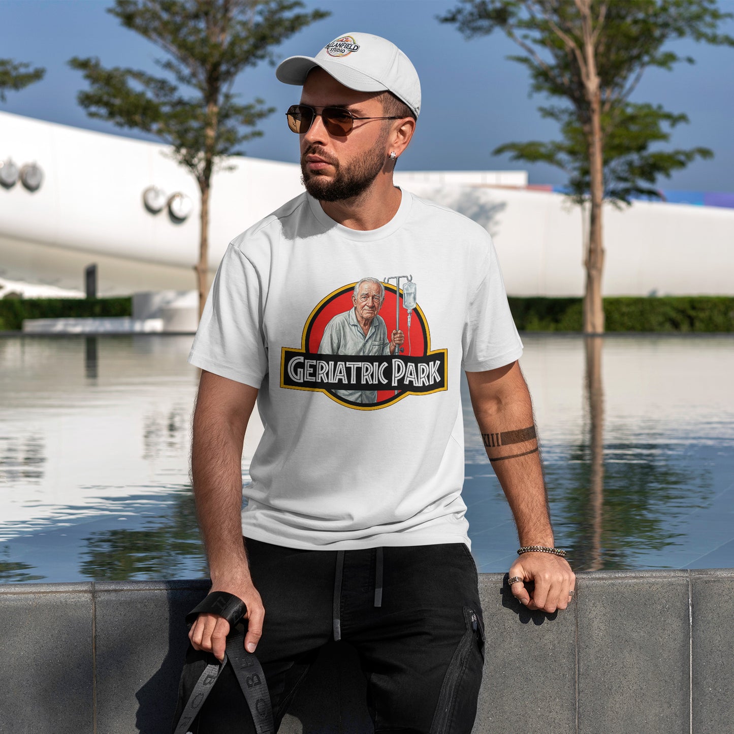 "Geriatric Park" – park geriatryczny parodia