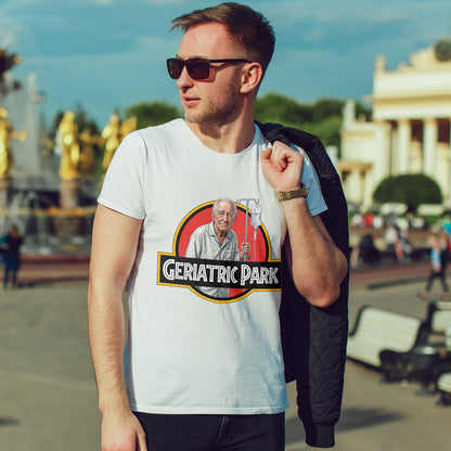 "Geriatric Park" – park geriatryczny parodia