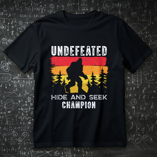 Niepokonany mistrz w chowanego – Bigfoot Undefeated Hide & Seek Champion