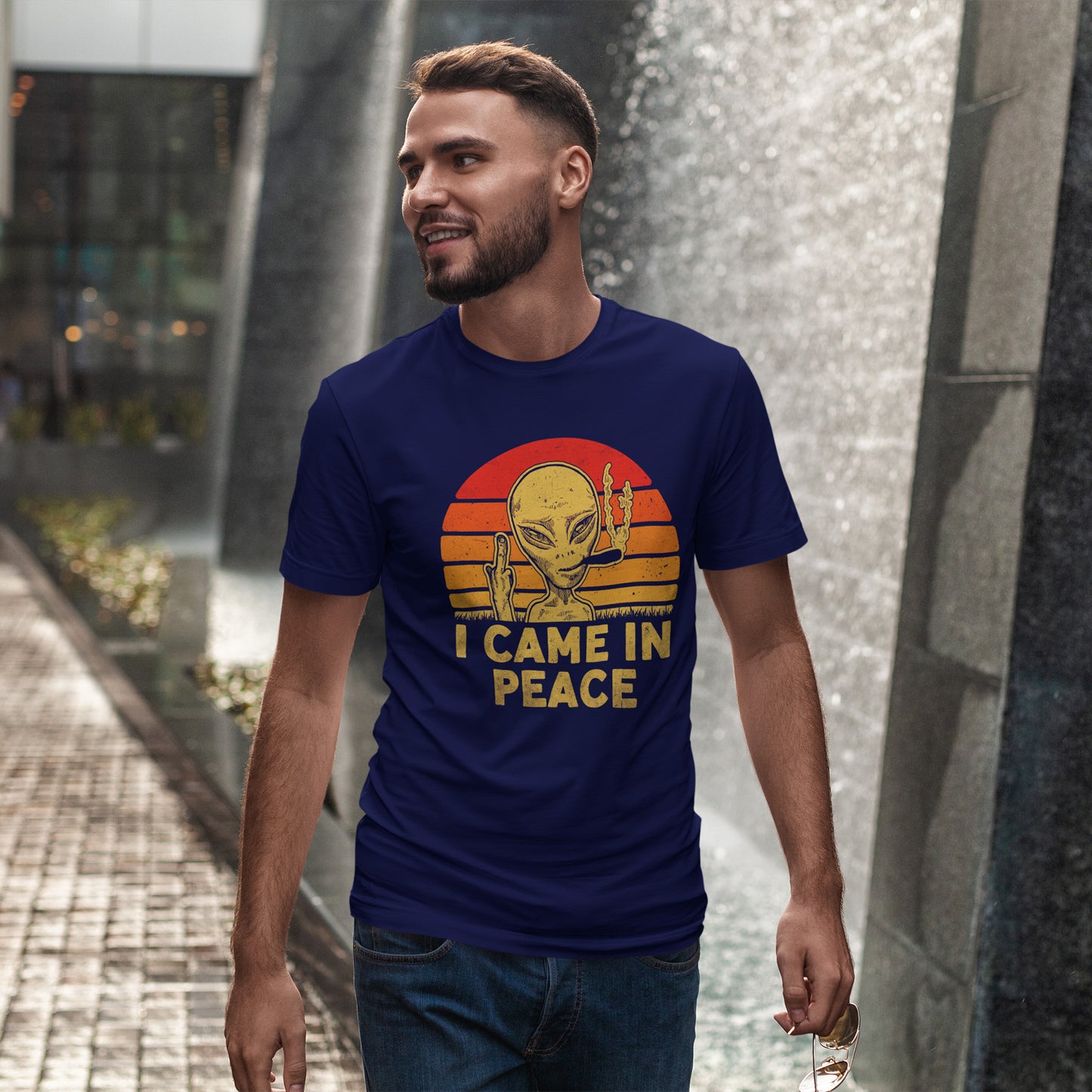 Przybywam w pokoju - I Came in peace – obcy w retro klimacie