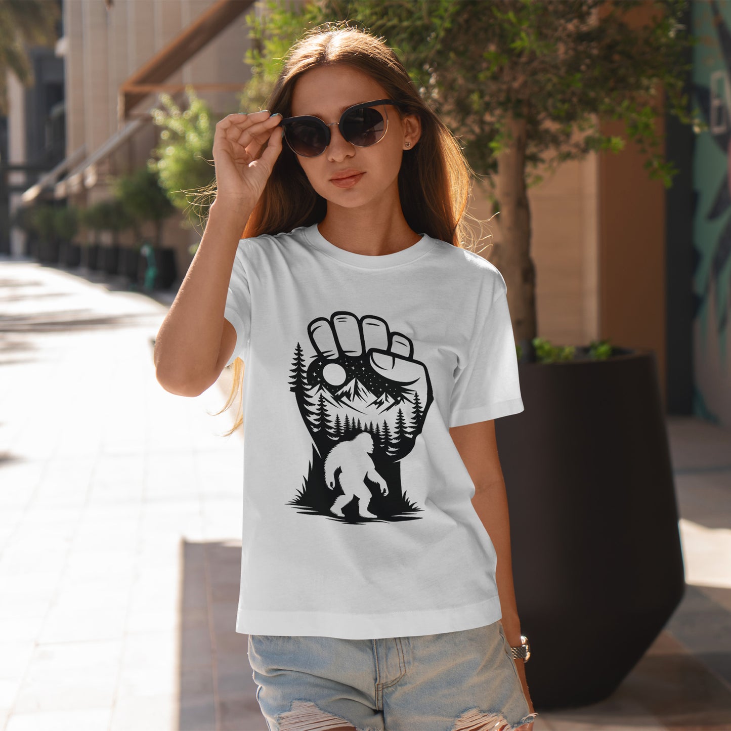 Bigfoot na szlaku – leśna sylwetka w górskim klimacie