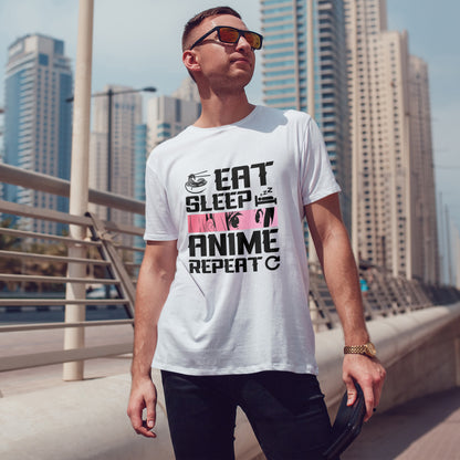 Eat Sleep Anime Repeat - idealny dzień - ramen i anime vibe