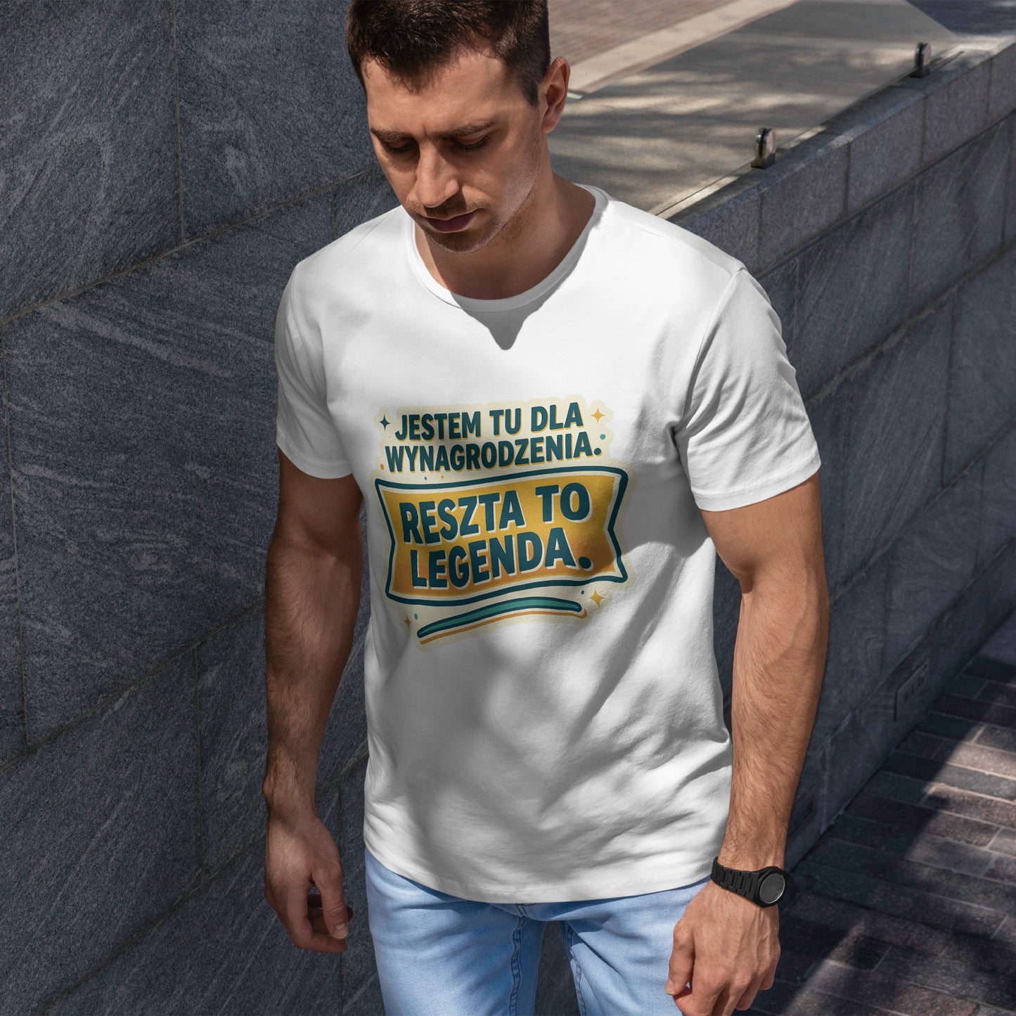 Jestem tu dla wynagrodzenia. Reszta to legenda.