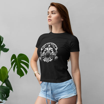 Get Fit Don't Quit - motywacja na siłownię