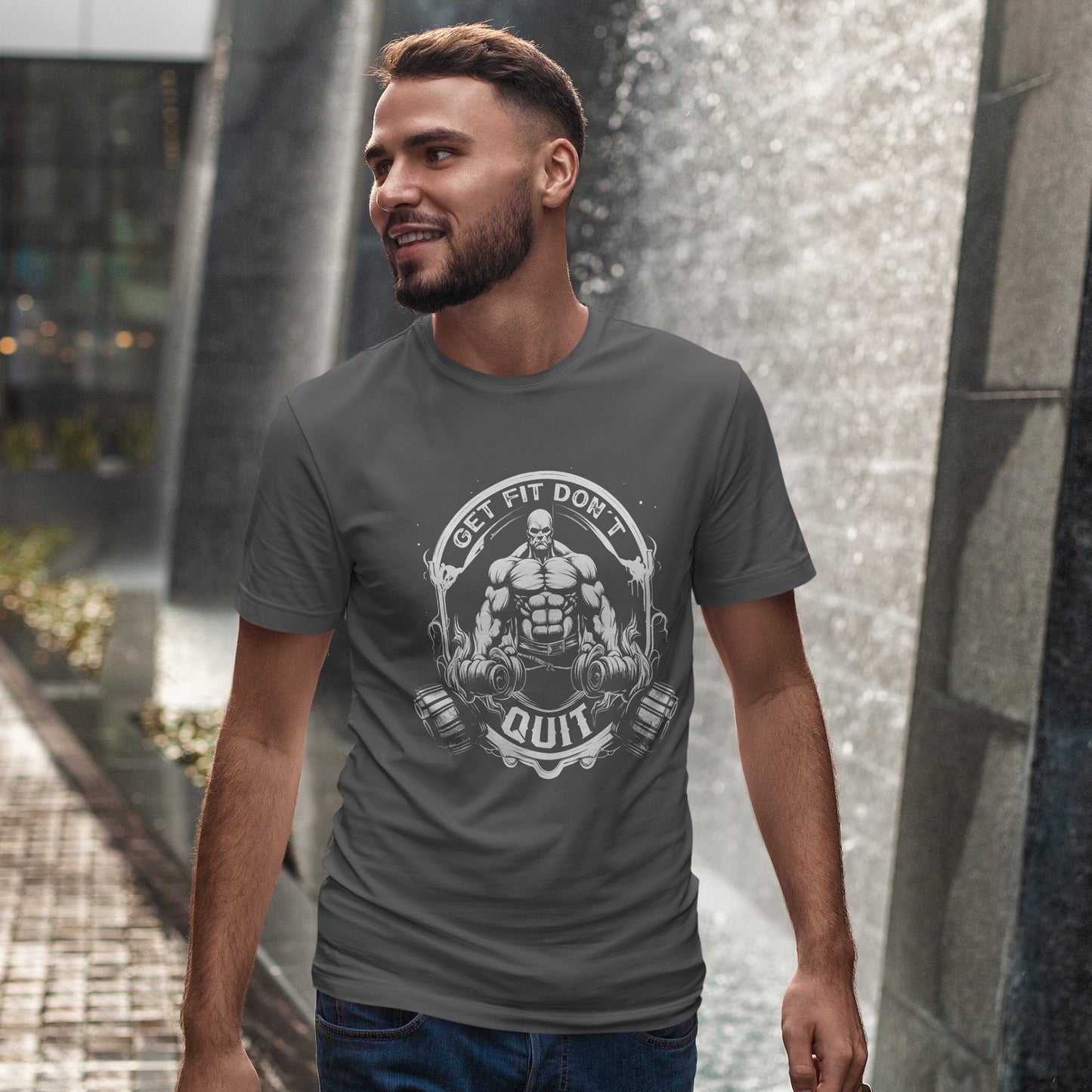 Get Fit Don't Quit - motywacja na siłownię