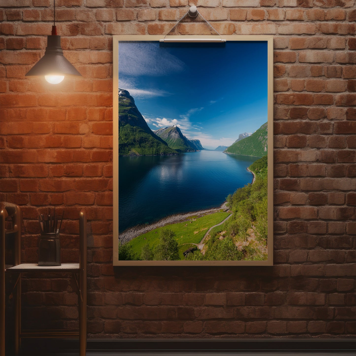 Fiordy Norwegii – Błękitny Fjord i Zielone Zbocza