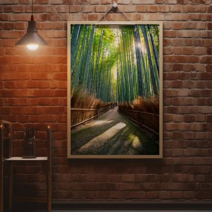 Las Bambusowy Arashiyama, Kioto