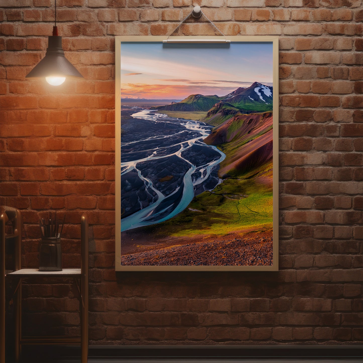 Katla Global Geopark, Islandia - Pleciona Rzeka
