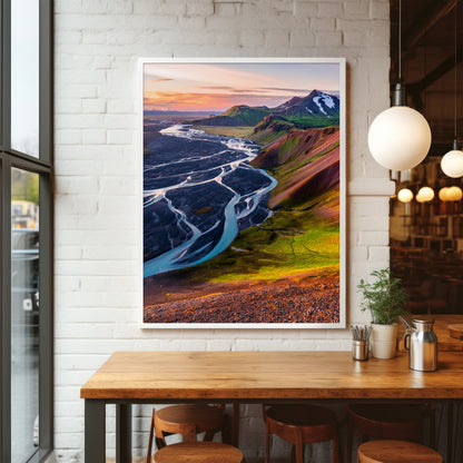 Katla Global Geopark, Islandia - Pleciona Rzeka