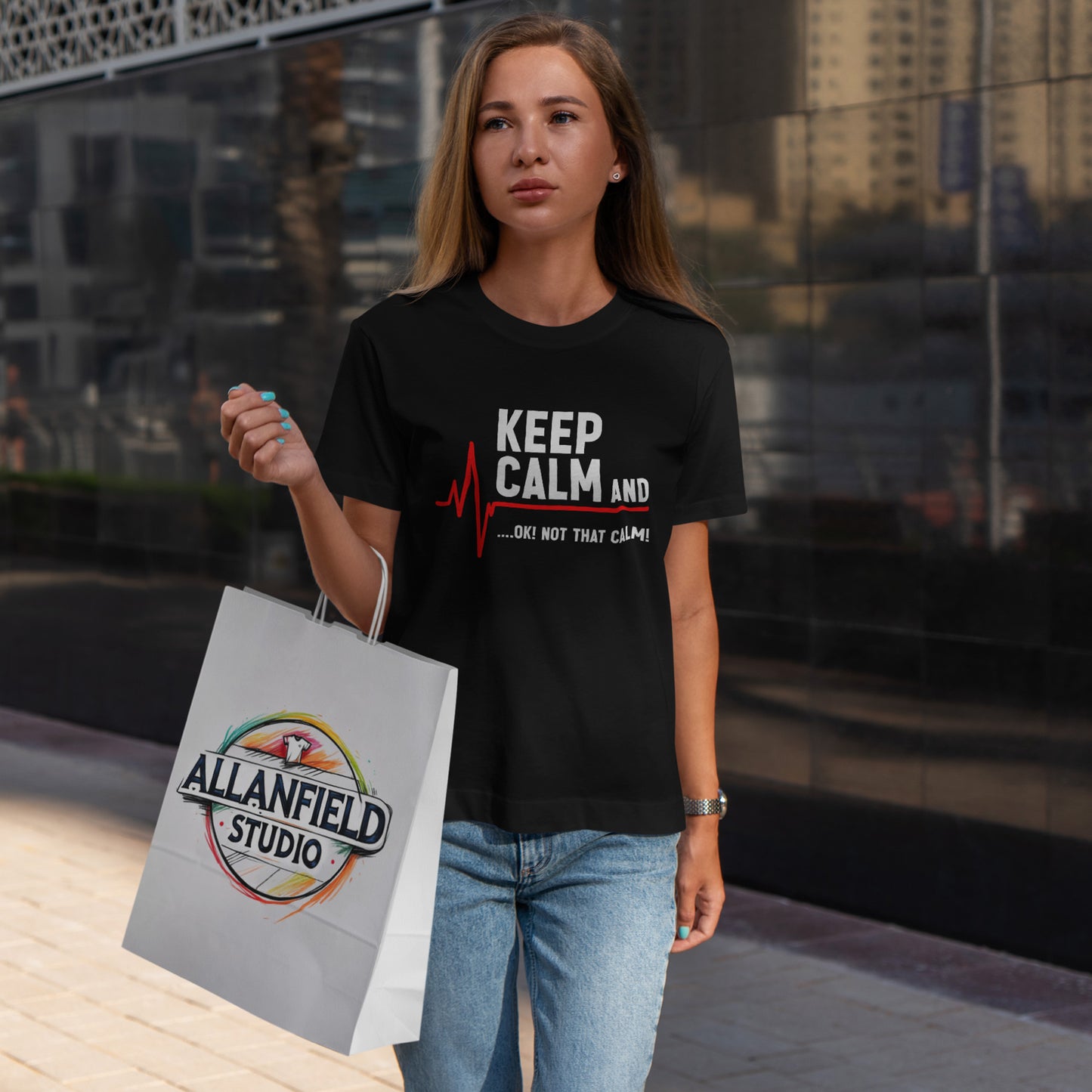 „Keep Calm… OK! Not That Calm!” ...z linią EKG