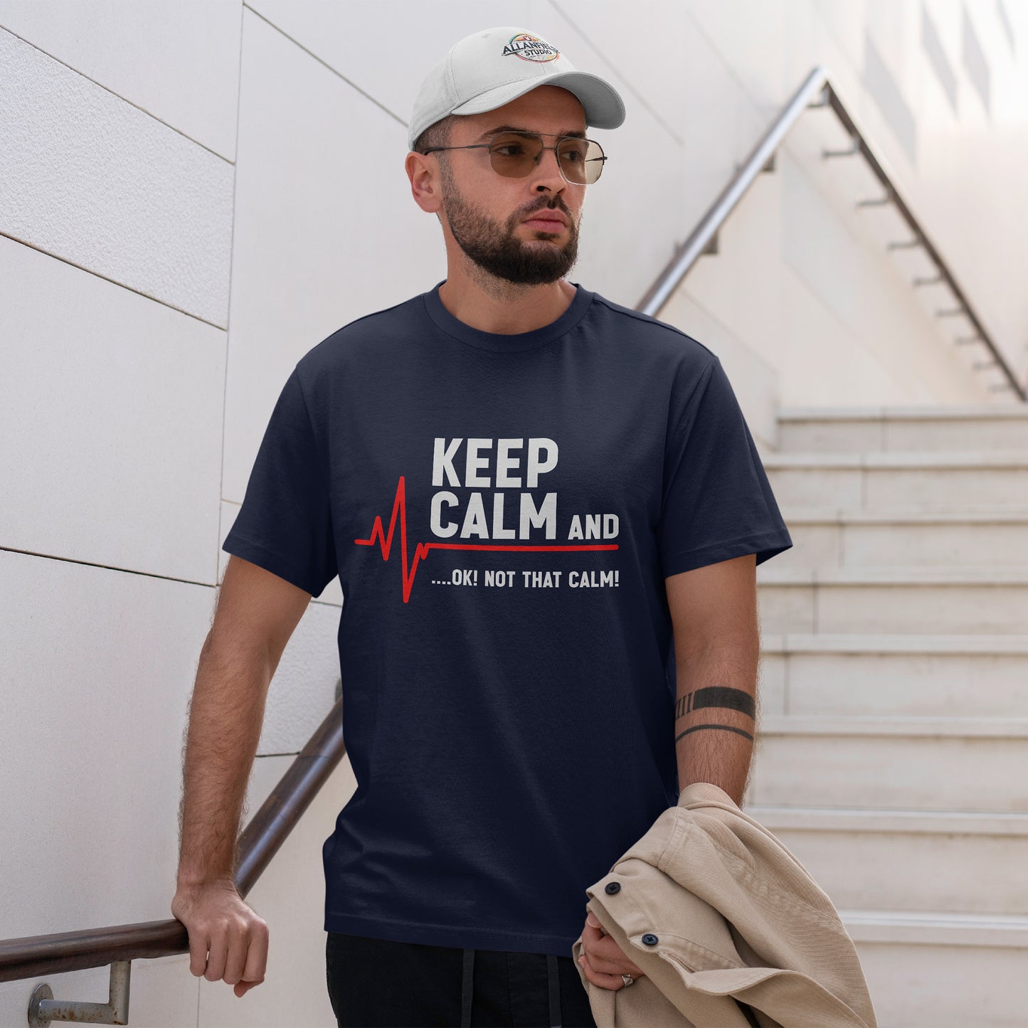 „Keep Calm… OK! Not That Calm!” ...z linią EKG