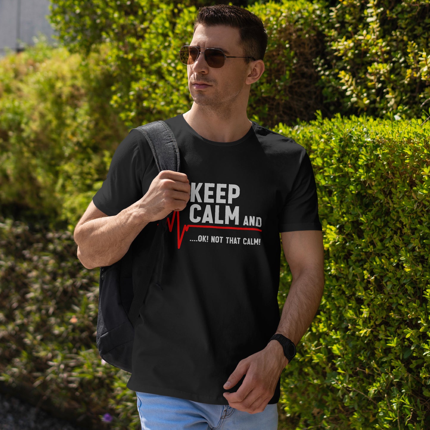 „Keep Calm… OK! Not That Calm!” ...z linią EKG